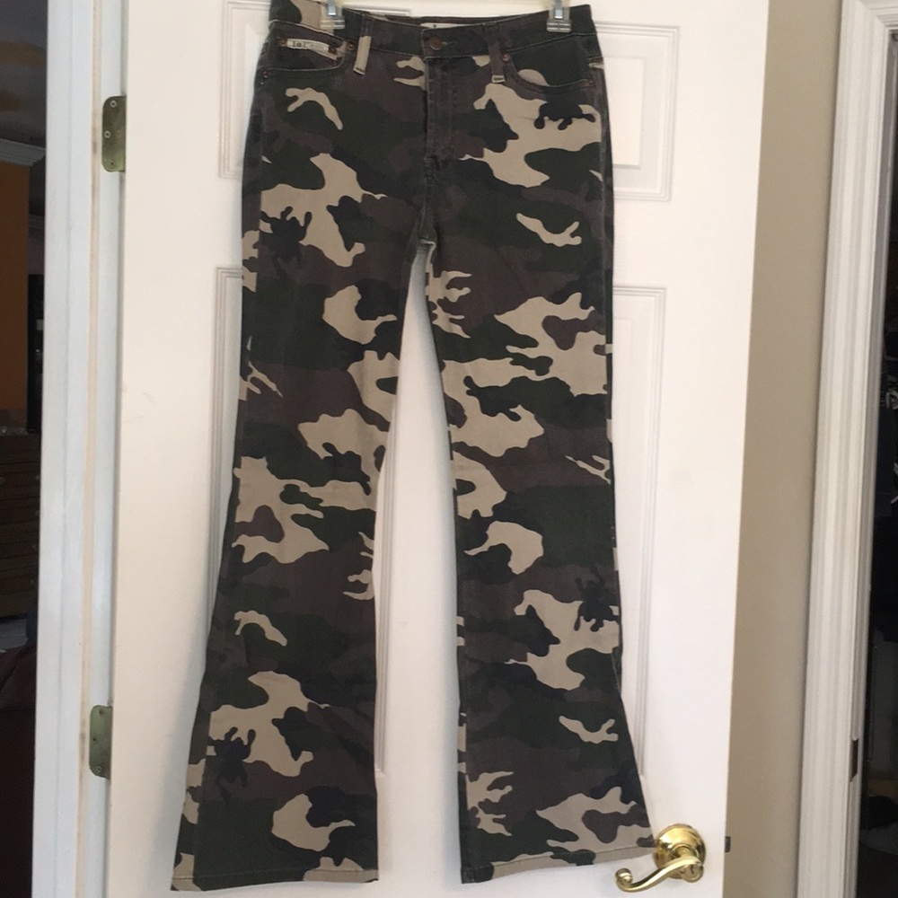 Camouflage jeans. Vintage. Never worn.